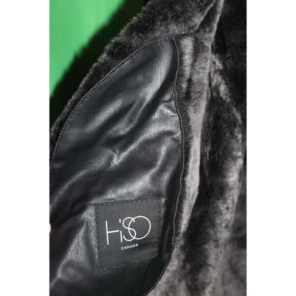 HSO Canada Saks Fur Salon Zzghetti Genuine Spanish Shearling Coat XS 41602062 - Picture 3 of 10